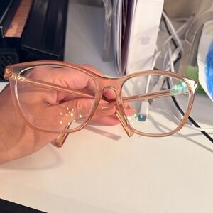 Givenchy Transparent Peach Glasses
